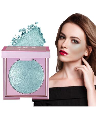 Highlighter Makeup 8g Smudge Proof Face Shining Highlighting Powder - Long Lasting Highlighting Cosmetics for Face Brow Lips Girls Makeup for All Skin Types Tmay #06