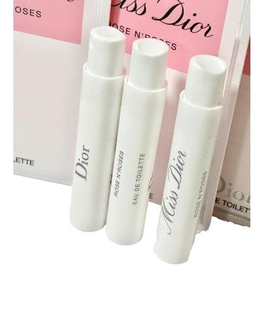 Dior Sample Perfume Miss Rose N'Roses Sample Women Eau De Toilette 1 ml / 0.03 fl oz Set of 3 - Buy Online on GoSupps.com