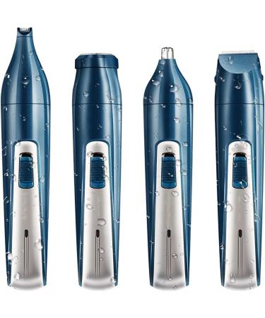 Multifunctional Nose Hair Trimmer Kit - Painless Metal Ear & Nose Hair Clipper for Men & Women | Long-Lasting Corded Shaver - Buy Online on GoSupps.com