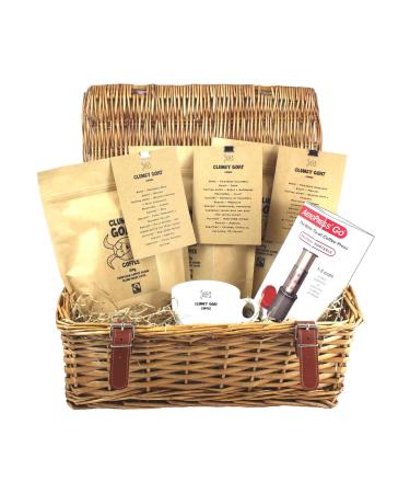 Clumsy Goat Coffee Bean Gift Hamper Set (Coffee Beans + Aeropress Go)