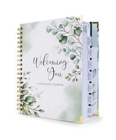 Beautiful Pregnancy Journal and Memory Book with Stickers and Keepsake Pocket - Lovely Gift for First Time Moms - The Perfect Planner to Track Your Little Ones Life-Changing Journey