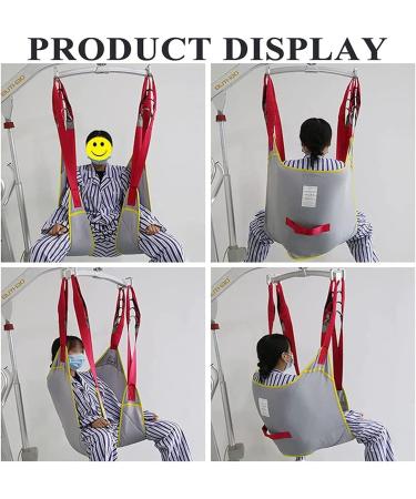 Patient Walking Sling for Transfer Machine Patient Lift Toileting Sling Bathroom Transfer Hammock Divided Leg Sling Moving Assist Hoist Gait Belt with 6 Adjustable Lanyards 1 - Buy Online on GoSupps.com