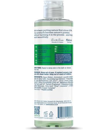Faith In Nature Aloe Vera Body Wash 400ml - Vegan, Cruelty-Free, No SLS or Parabens - Buy Online on GoSupps.com