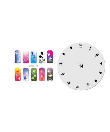 Fingernail stencil (airbrush nail art) Fengda JFH01-014