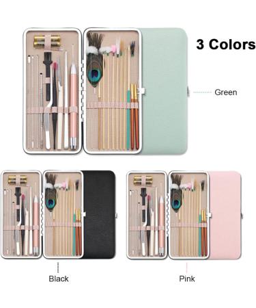 23PCS Ear Wax Removal Tool Kit - Ear Pick Set for Adult Ear Cleaning Care - Black - Buy Online on GoSupps.com