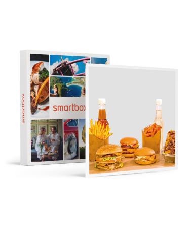 Smartbox - Gift Box - Gourmet and ethical meal: Burger with fries in a 100% Vegan fast food restaurant - Original gift idea