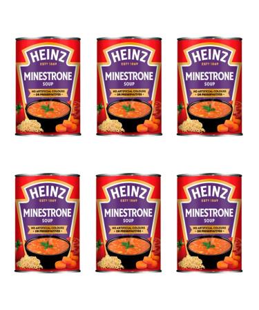 KRISP Minestrone Pack of 6 x 400g cans for tomatoes and vegetables