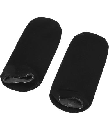 2 Pairs Foot Care Socks Deep Moisturizing Remove Cracked Skin Reusable Foot Gel Socks Black - Buy Online on GoSupps.com