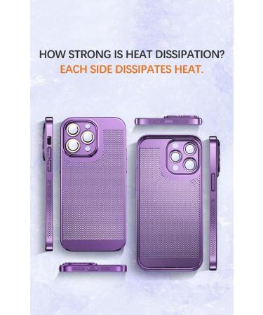EnteLE Honeycomb Mesh Heat Dissipation Case For Iphone 15 14 11 12 13 Pro Max 14 Plus XS Max Mini Phone Cover Electroplated Frame Shell Sierra Blue For iPhone 8 Sierra Blue For iPhone 8 - Buy Online on GoSupps.com