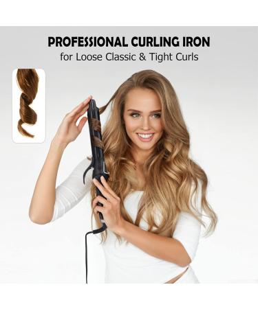 2-in-1 Hair Straightener and Curling Iron - 1 Inch for Perfect Curls & Sleek Straight Styles | Ideal for All Hair Lengths - Buy Online on GoSupps.com