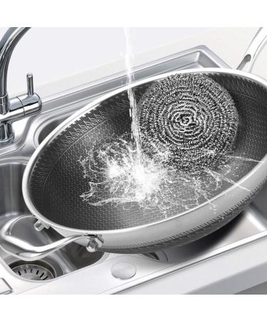 DELURA Stainless Steel Breakfast Pan Cooking Tools Kitchen Supplies Frying Baking Pan Cooking Pot Kitchen Utensils Cookware 32cm - Buy Online on GoSupps.com