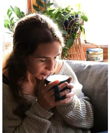 DelighTeas Ayurvedic Herbal Coffee Alternative - Chicory & Dandelion Coffee | USDA Organic, Caffeine Free, Acid Free | 50 Servings 6oz - Buy Online on GoSupps.com
