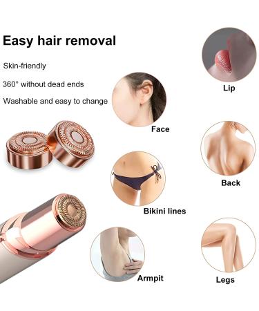 Replacement Heads for Finishing Touch Flawless Facial Hair Remover - Double Halo Generation 2 - Painless & Smooth Results for Women - Buy Online on GoSupps.com