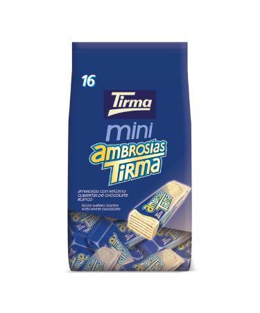 Tirma Tirma Ambros as Pack of 16 mini icing bars filled with cream and white chocolate 216 g