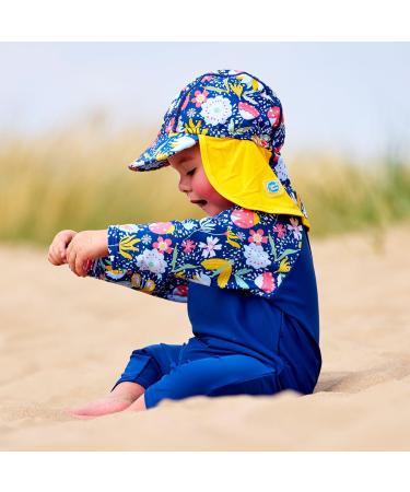 Splash About Kids Legionnaire Sun Hat 3-6 Years - Garden Delight - Buy Online on GoSupps.com