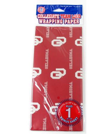 NCAA Oklahoma Sooners Wrapping Paper