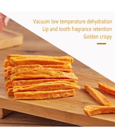 Dried Sweet Potato Sticks 200g Crispy Sweet Potato Jerky Instant Vegetable Jerky Crispy Fruits and Vegetables Snacks - Buy Online on GoSupps.com