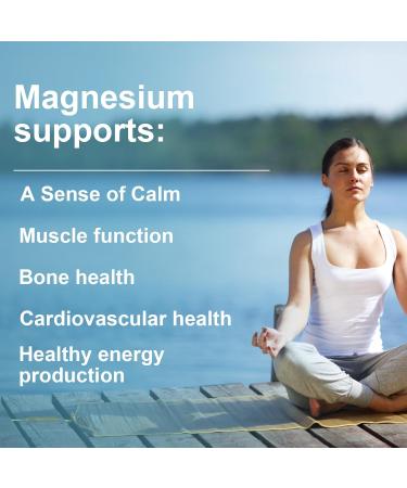Triple Magnesium Complex 300 mg Magnesium Glycinate Malate Citrate for Easy Absorption Magnesium Complex Supplement Support Muscle Nerves Energy and Heart Health Non-GMO 60 Capsules - Buy Online on GoSupps.com