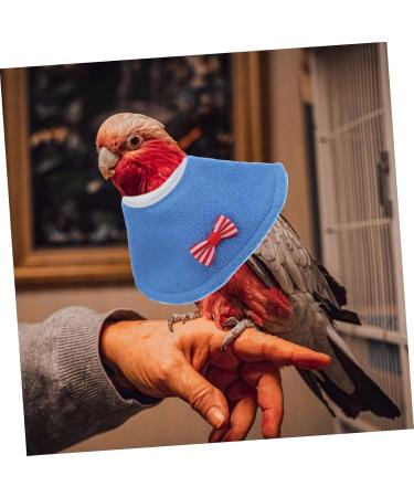 Angoily 4 pcs Safety Cones for Cockatoo Budgerigar Protective Bird Collars 18X11X0.1cmx2pcs Blue Brownx2pcs - Buy Online on GoSupps.com
