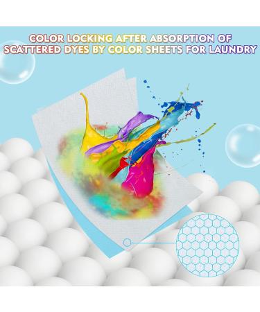 120 Disposable Dye Catcher Sheets - Color Lock Laundry Sheets for Odor Removal | Eco-Friendly No Additives Family Pack - Buy Online on GoSupps.com