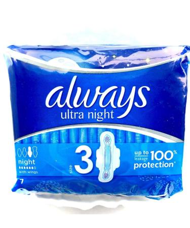 ALWAYS Ultra 7's Night with Wings 0.044901 kg