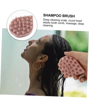 Healeved 3-Piece Bath Brush Set | Laundry Collector Massage Shampoo Brush & Shower Head Comb - Silica Gel for Soft Hair Care - Buy Online on GoSupps.com