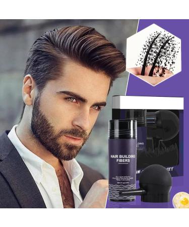 Hairline Powder Hair Thickening Thinning Hair Waterproof Powder Hair Fibers Fuller Hair Hair Concealer Men's Hair Waterproof Hairline Powder For Women Men Instantly Thicker & Fuller Look - Buy Online on GoSupps.com