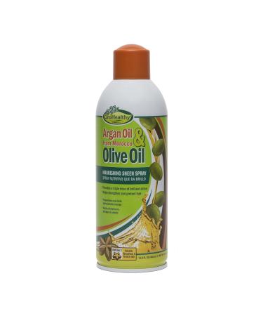 Sof N'Free N'Pretty Grohealthy Argan & Olive Nourishing Sheen Spray 14.9 Oz 14.9 Fl Oz (Pack of 1)