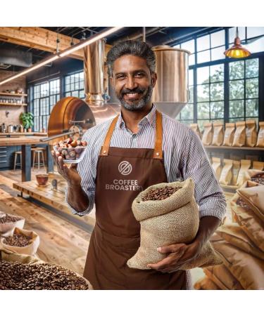 Coffee Broastery Coffee Beans India Karnataka Premium 400g 0.4kg | Specialty Indian Coffee | India | Freshly Roasted | Kraft Coffee Roastery - Buy Online on GoSupps.com