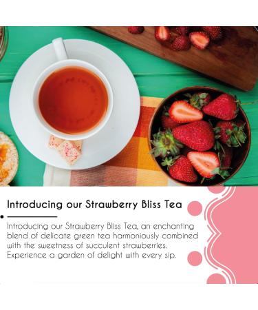 Tubebox Strawberry Bliss Tea: Premium Flavoured Tea from Thames | Luxury British Tea Experience - Buy Online on GoSupps.com