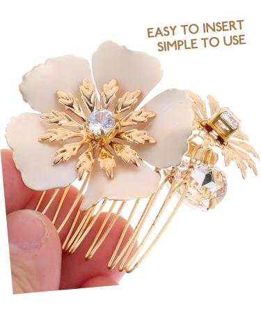 Didiseaon 1 Pair wedding hair accessories wedding grace hair comb headgear rhinestones hair combs for wedding hair combs for women accessories fine hair rhinestone hair comb hair Hair up - Buy Online on GoSupps.com
