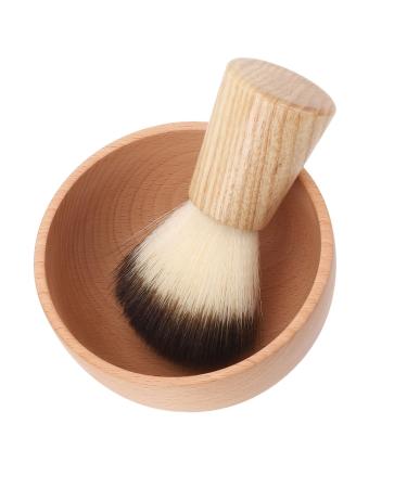 Razor brush set for men shaving brush and bowl for salon at home travel quick foaming efficient cleaning care brush shaving brush
