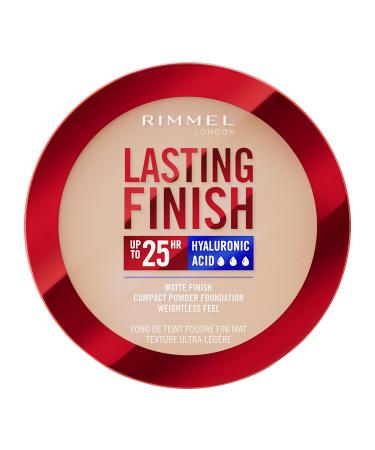Rimmel Rimmel Lasting Finish 002 Pearl Compact Foundation Soft-Focus Finish Matte Finish Full Coverage SPF 20 Vegan Formula 7 g