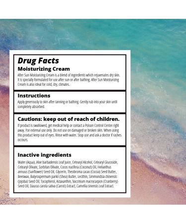 Dr. Mercola After Sun Moisturizing Cream 8 oz - Skin-Supporting & Antioxidant-Rich Formula - Buy Online on GoSupps.com