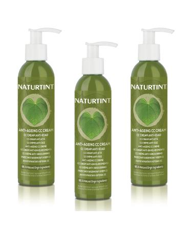 Natureint CC Cream.No rinse hair mask.For dry and damaged hair.Repaired donates moisture.96% natural ingredients.200 ml x 3