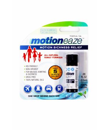 MotionEaze Sickness Relief, All-Natural Topical Liquid, 2.5 ml