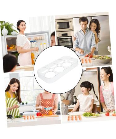 OSALADI 2pcs Egg Storage Box Refrigerator Pallet Storage Crate Egg Container Bins Egg Holder Food Household - Buy Online on GoSupps.com