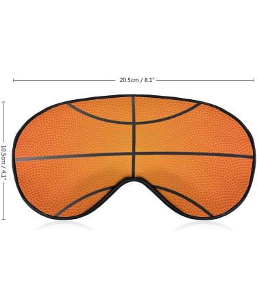 Funny Basketball Sleeping Mask - Soft Adjustable Eye Cover for Ultimate Sleep | Light-Blocking Blindfold for Men Women Boys & Girls - Buy Online on GoSupps.com