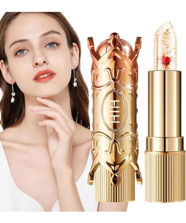  Jildouf Flower Jelly Color-Changing Lipstick Warm Fog-Sensitive Lip Balm - Nourishing Color-Changing Temperature Gelatin Lip Balm Flower Lipstick - Buy Online on GoSupps.com