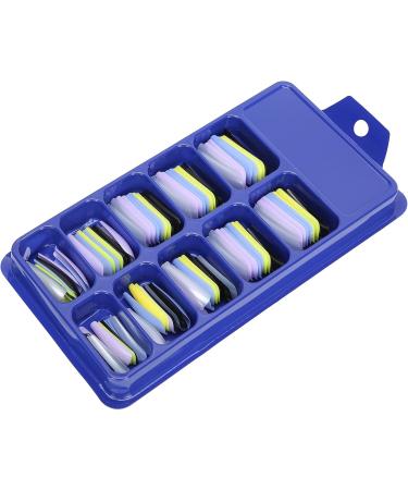 Press On Nails Fake Nails Set Ballerina False Gel Nails Art Tips False Nails Pure Color Full Cover Nail Tip False Nail Tip Fake Fingernails for Women Girls Kids DIY Nail (03) - Buy Online on GoSupps.com