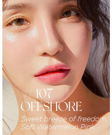 EQUMAL Non-Section Glowy Tint 107 OFFSHORE - Transparent Lip Stain for Fuller Lips 0.18 fl.oz - Buy Online on GoSupps.com