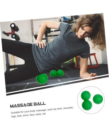 Fascia Ball Massage Set - Peanut Fitness Trainer Muscle Massager & Foot Relief Tool for Optimal Recovery - Buy Online on GoSupps.com