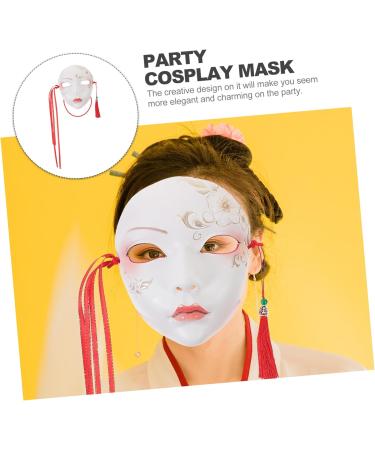 Nolitoy Opera Mask - Chinese Festival & Masquerade Party Costume | Halloween Fuchsmask Face Cover - Buy Online on GoSupps.com