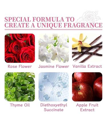 Eternal Love Perfume Enhanced Edition Pure Romance Perfume Dating Perfume Portable Mini Non-irritating Attractive Increase Happiness Mild Roll-on Perfume for Lover- Womens (5 pcs) - Buy Online on GoSupps.com