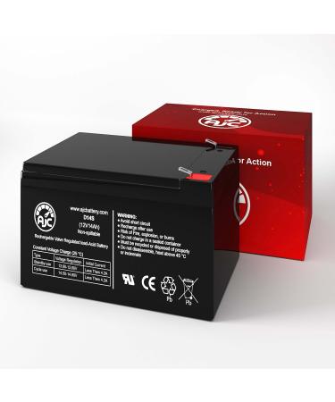 AJC 12V 14Ah Battery for Pride Mobility Go-Go Folding S19 Scooter | International Shipping Available - Buy Online on GoSupps.com