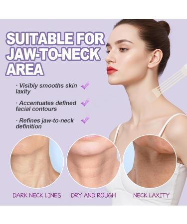 Neck Lifting Tapes Breathable and Elastic Support Patches Instant & Reusable for Double Chin Neck Jowls Improve Necklines and Wrinkles (24 Count (Pack of 1)) - Buy Online on GoSupps.com