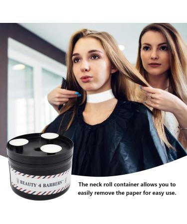 neck paper dispenser Neck Strips Dispenser Multipurpose Neck Paper Dispenser Haircut Clipping Plastic Box Neck Protection Paper Box for Hair Salon - Buy Online on GoSupps.com