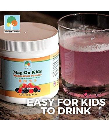 Kids Constipation Relief | Unflavored Magnesium | Safe for Kids | 90 Servings - Buy Online on GoSupps.com