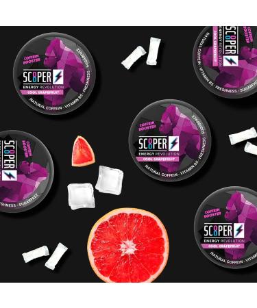 Vendigo Scooper Energy - Grapefruit Tea Box - 2 Iced Tea Boxes - 2 Fresh Grapefruits - 4 x 7.2g + BMB Shisha Merch - Buy Online on GoSupps.com