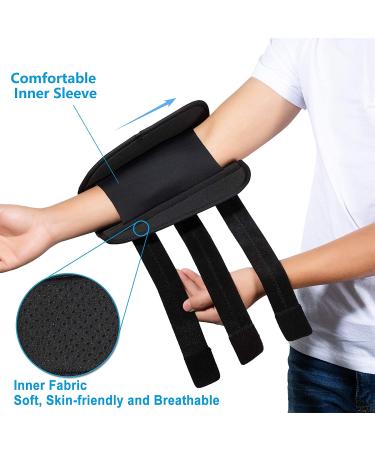 Elbow Brace Night Splint for Cubital Tunnel Syndrome - Ulnar Nerve Stabilizer | Prevent Excessive Bending | Fits Left/Right Arms - Men & Women (L) - Buy Online on GoSupps.com